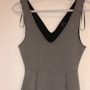 Black&White Striped ZARA Dress, Size S